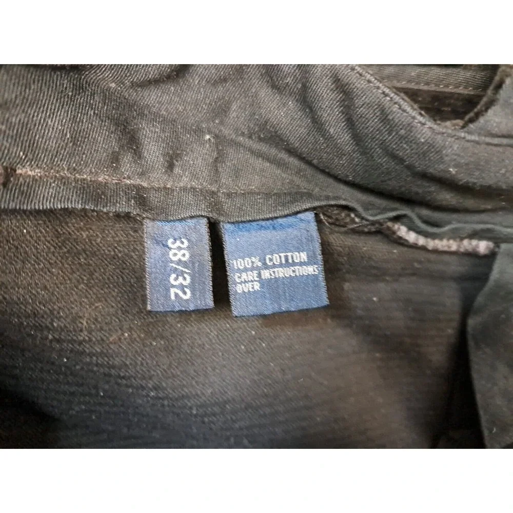 Polo Ralph Lauren Andrew Pants Men’s Size 38 x 32 Black Corduroy Chino - Picture 4 of 10